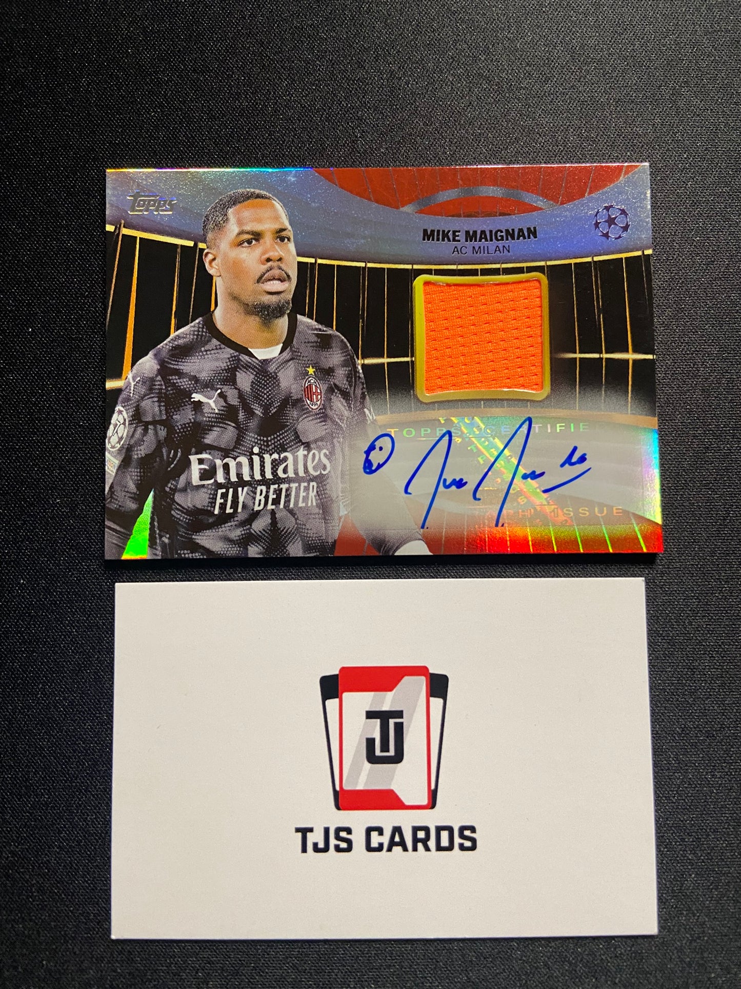 Mike Maignan - Patch Auto /99 - TOPPS UCC Flagship 2024/25