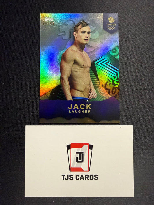 Jack Laugher - /49 - TOPPS Team GB 2024