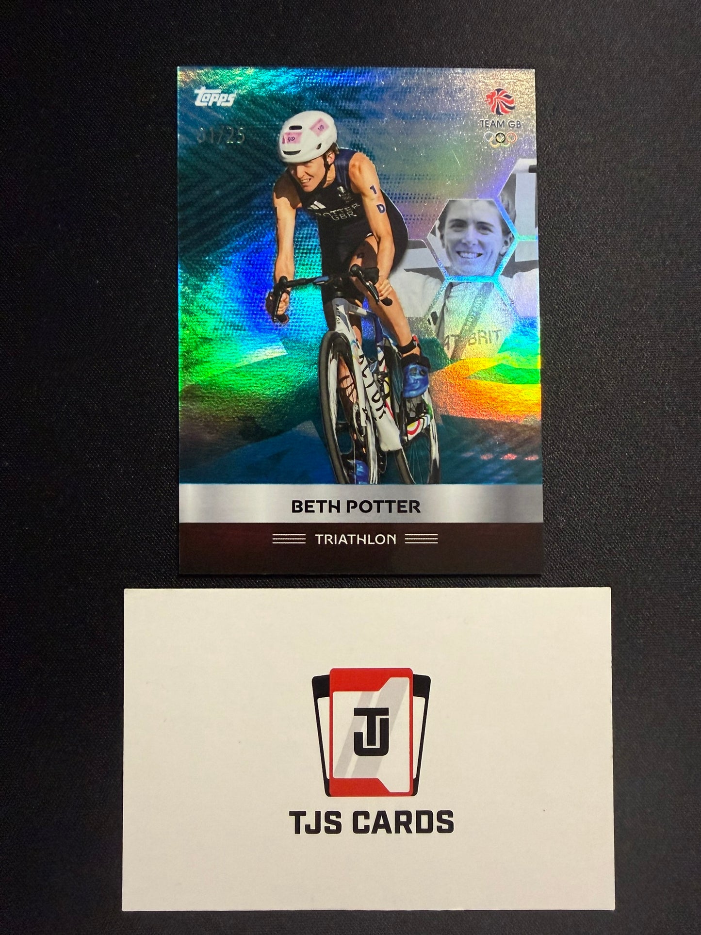 Beth Potter - /25 - TOPPS Stars Of Paris 2024