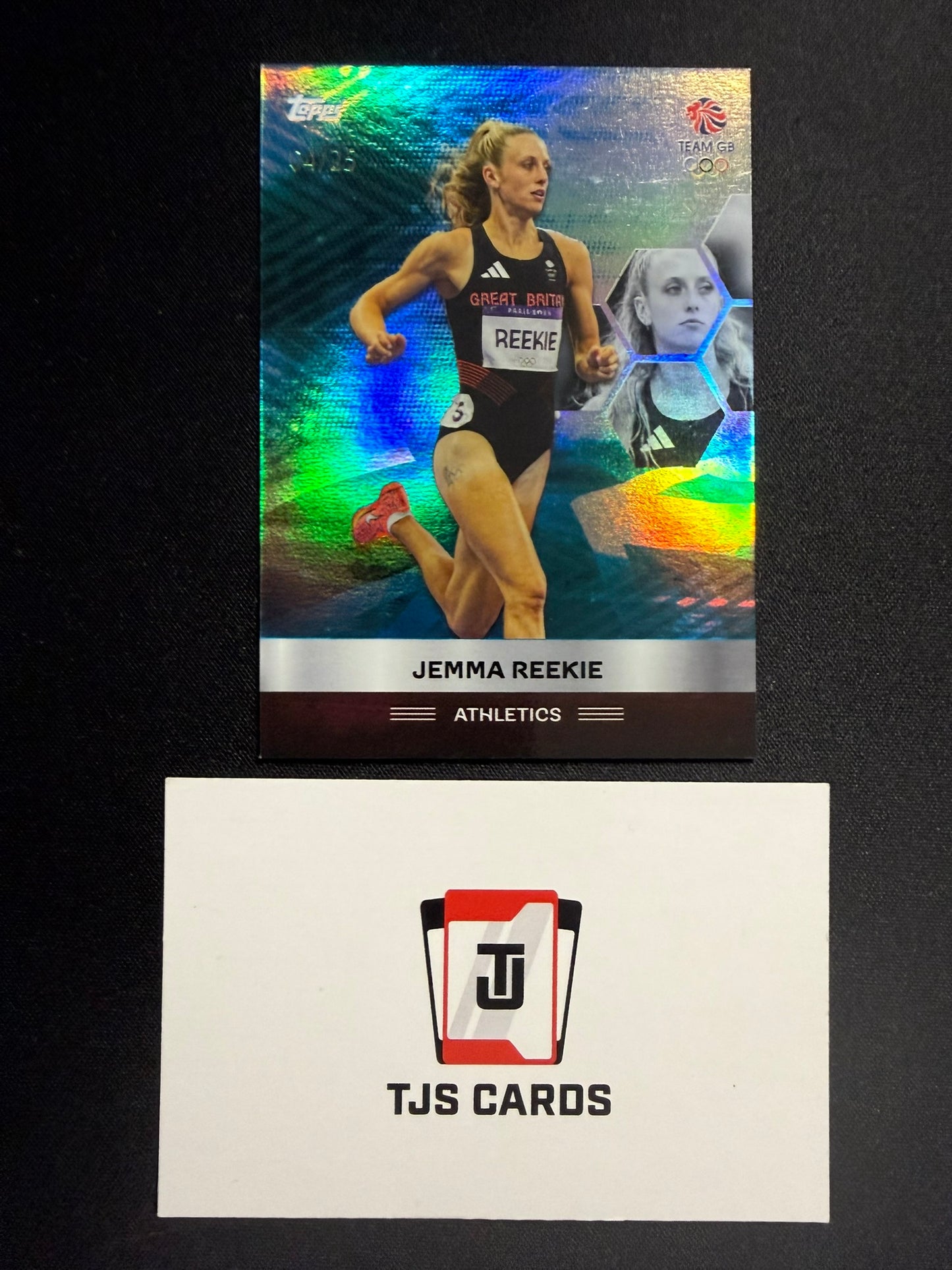 Jemma Reekie - /25 - TOPPS Stars Of Paris 2024