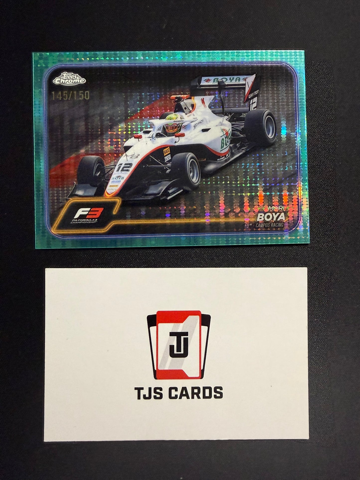 Mari Boya - Aqua Sonar /150 - TOPPS Chrome F1 2024