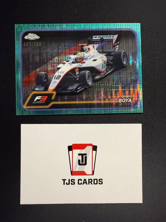 Mari Boya - Aqua Sonar /150 - TOPPS Chrome F1 2024