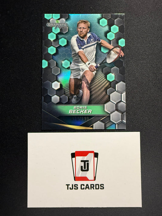 Boris Becker - Aqua /199 - TOPPS Graphite Tennis 2024