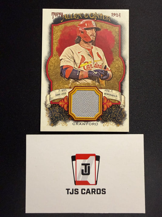 Brandon Crawford - Game-Used Relic - TOPPS Allen & Ginter 2024