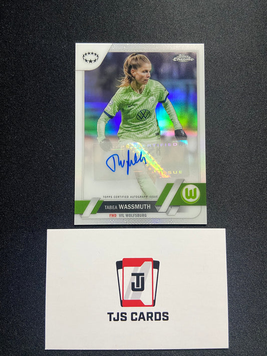 Tabea Wassmuth - Auto - TOPPS Chrome UWCL 2022/23