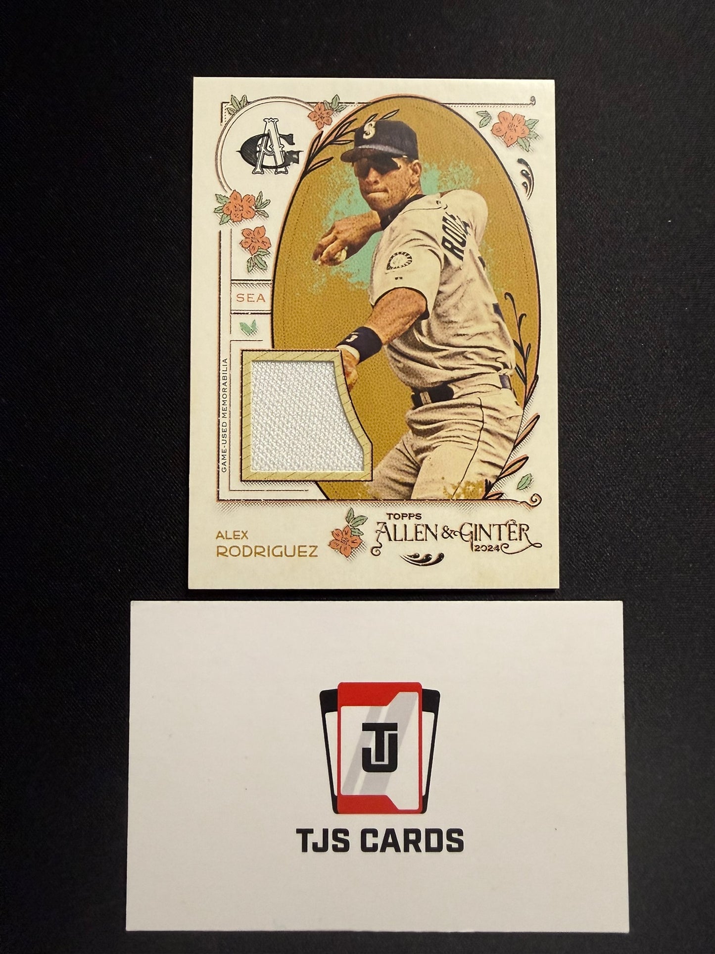 Alex Rodriguez - Game-Used Relic - TOPPS Allen & Ginter 2024
