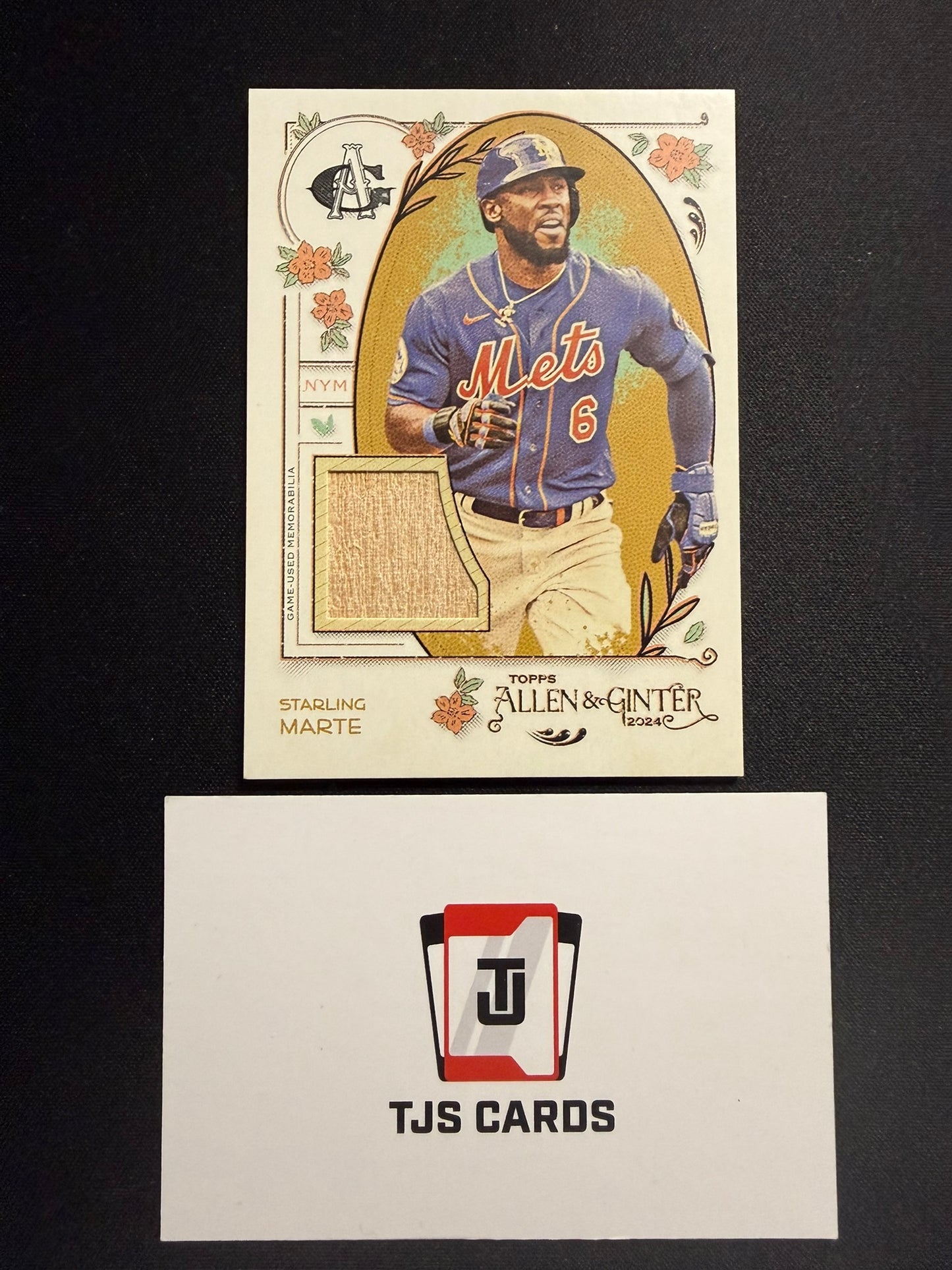 Starling Marte - Game-Used Relic - TOPPS Allen & Ginter 2024