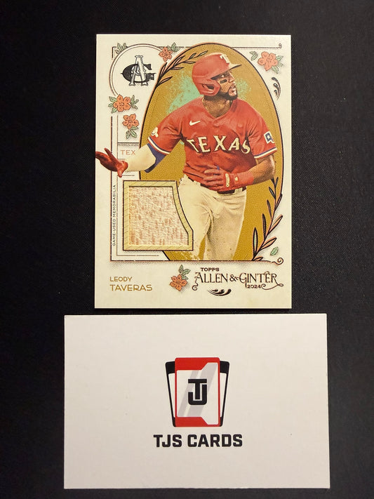 Leody Taveras - Game-Used Relic - TOPPS Allen & Ginter 2024