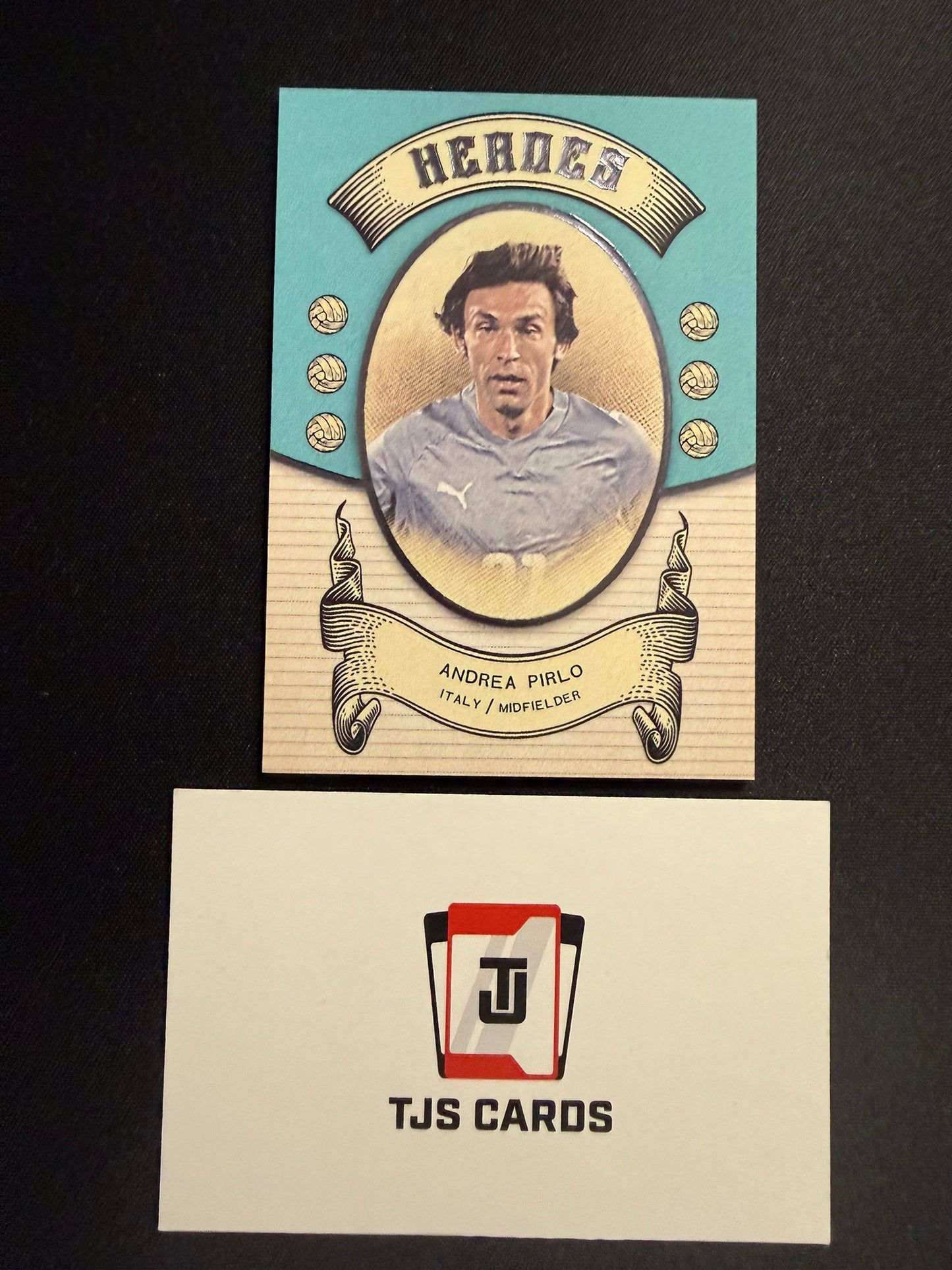Andrea Pirlo - Heroes /250 - Futera Vintage 2024