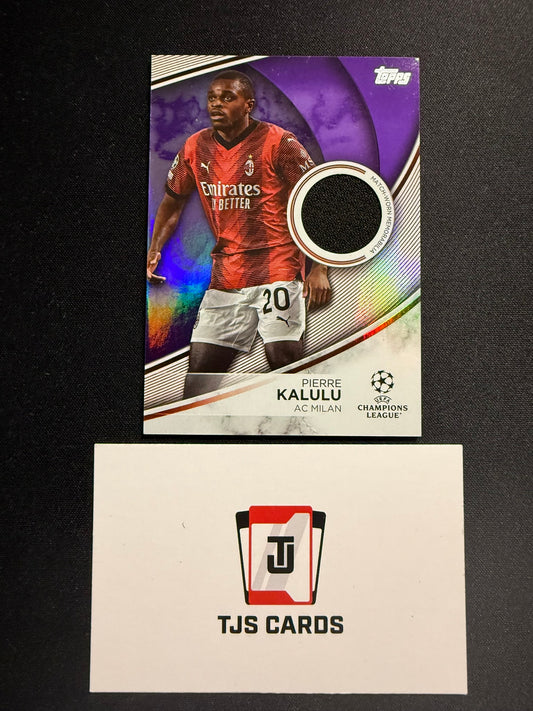 Pierre Kalulu - Match-Worn Patch /299 - TOPPS UCC 2023/24