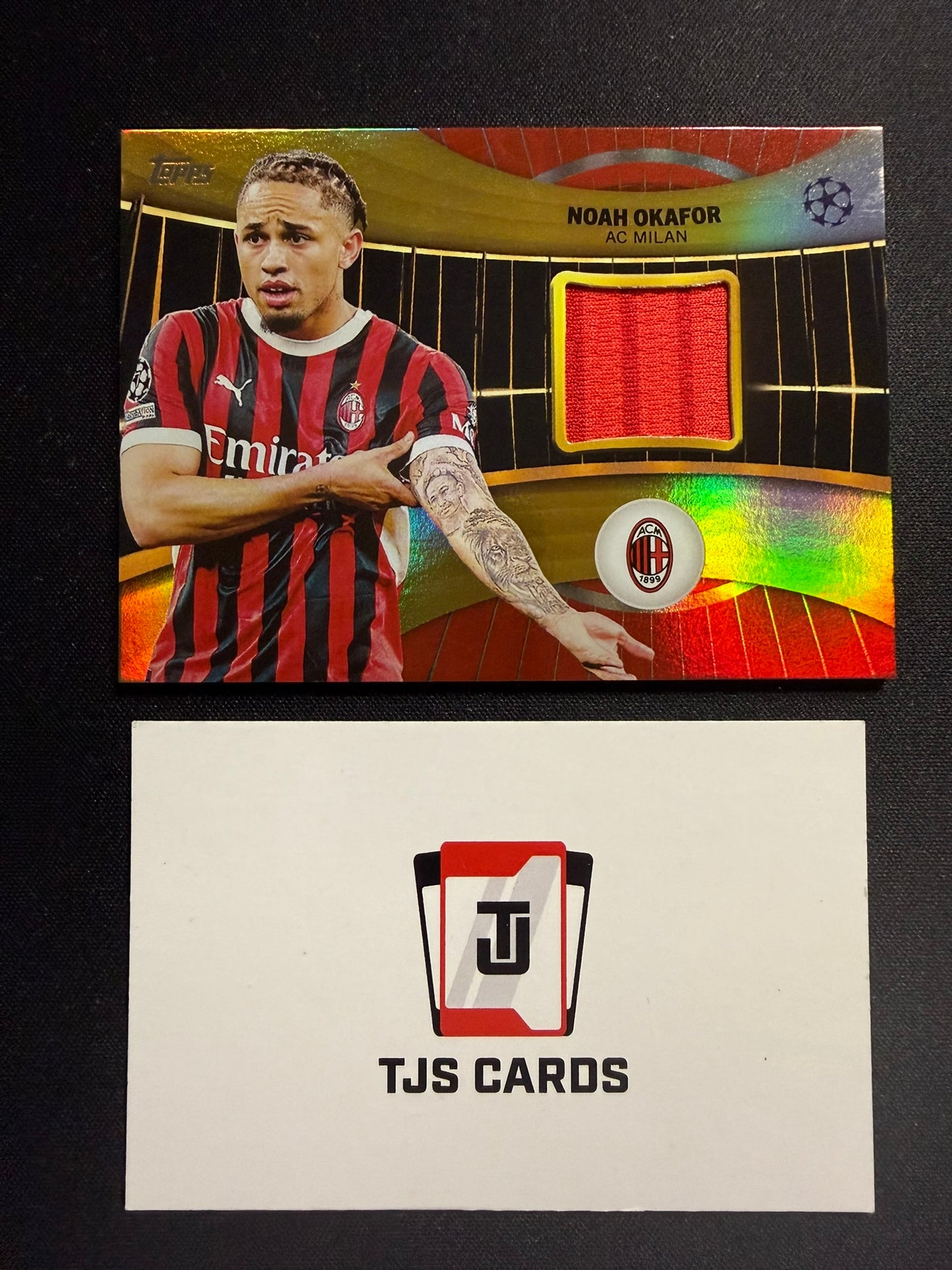 Noah Okafor - Player-Worn Patch /50 - TOPPS UCC 2024/25