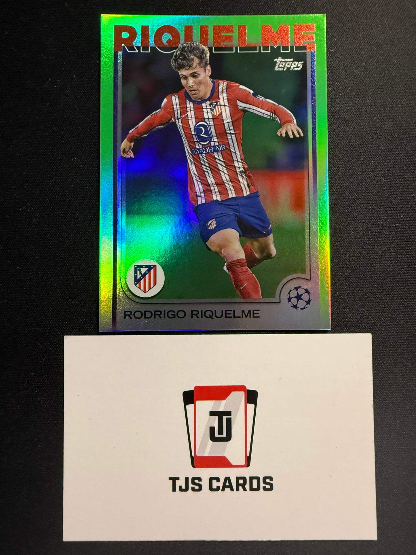Rodrigo Riquelme - Neon Green /199 - TOPPS UCC 2024/25