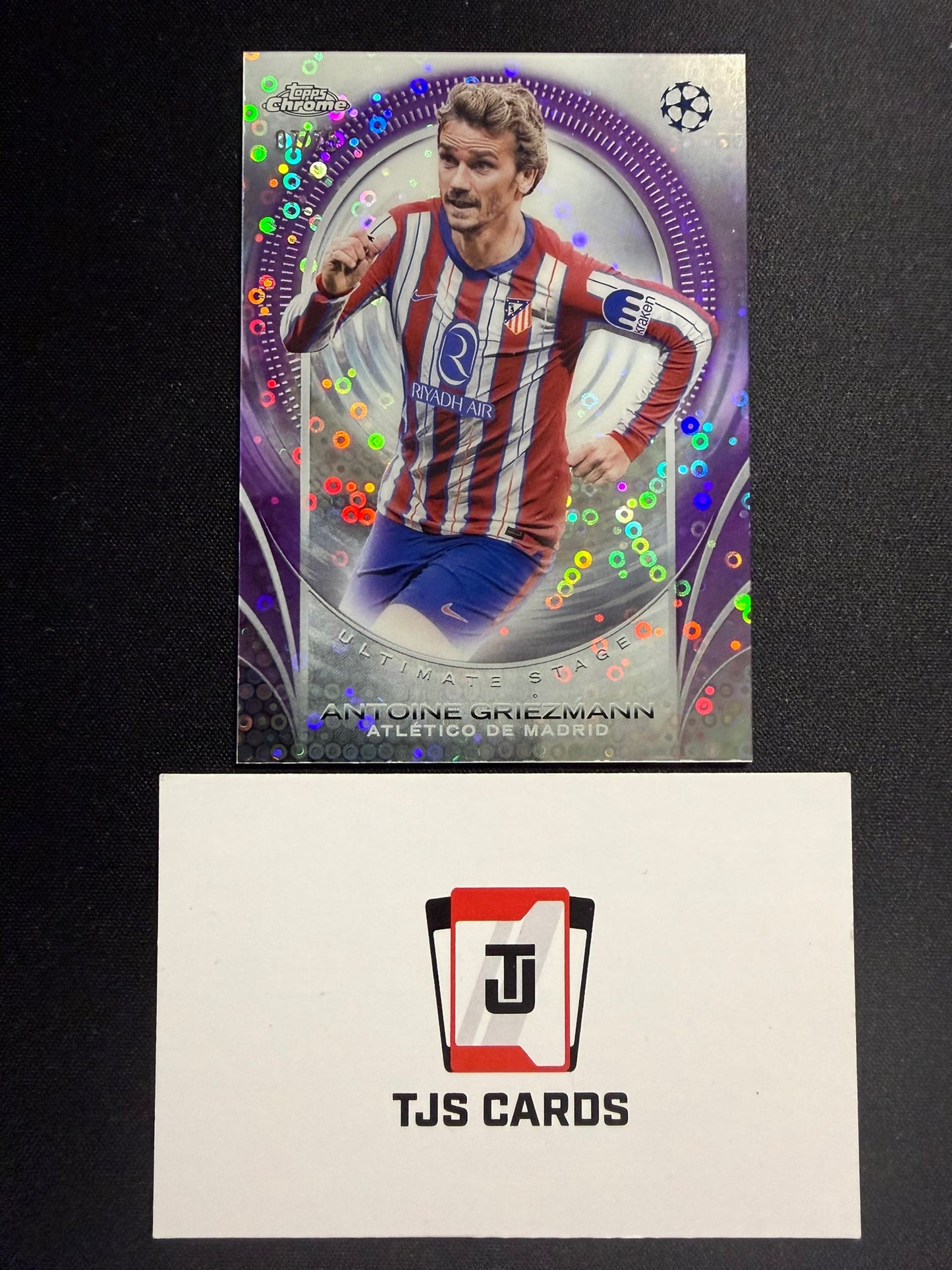 Antoine Griezmann - Purple Ultimate Stage /75 - TOPPS UCC 2024/25