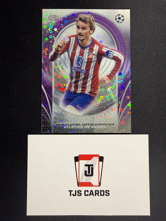 Antoine Griezmann - Purple Ultimate Stage /75 - TOPPS UCC 2024/25