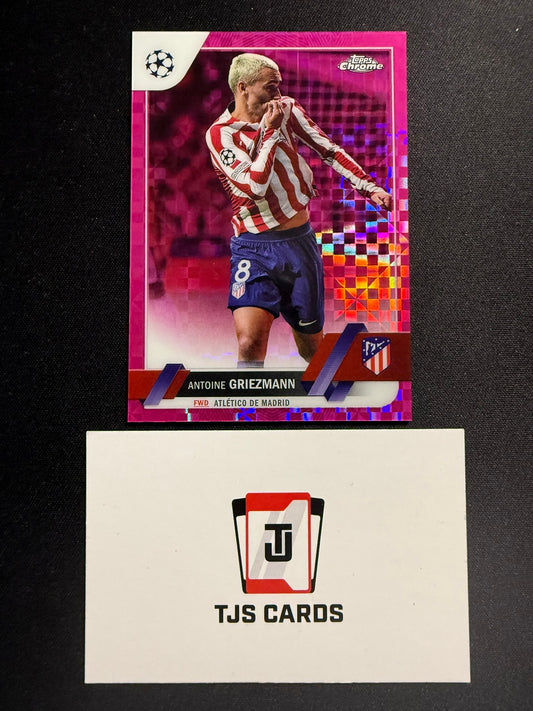 Antoine Griezmann - Pink X-Fractor /250 - TOPPS UCC 2022/23