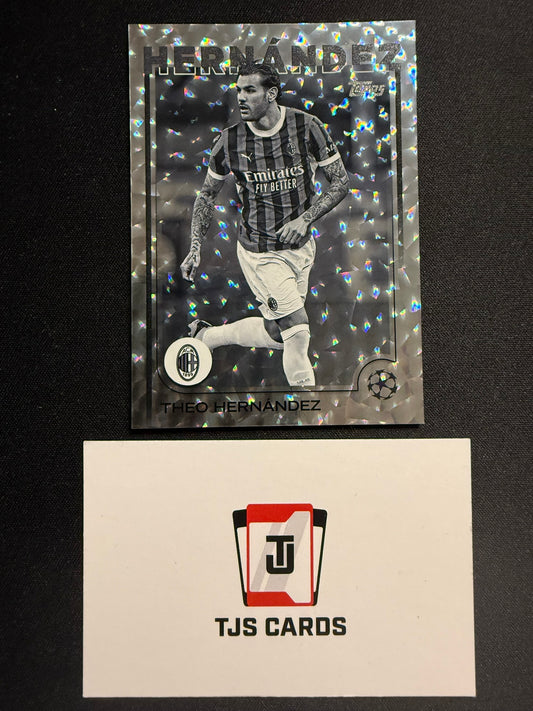 Theo Hernandez - Black & White Icy /150 - TOPPS UCC 2024/25