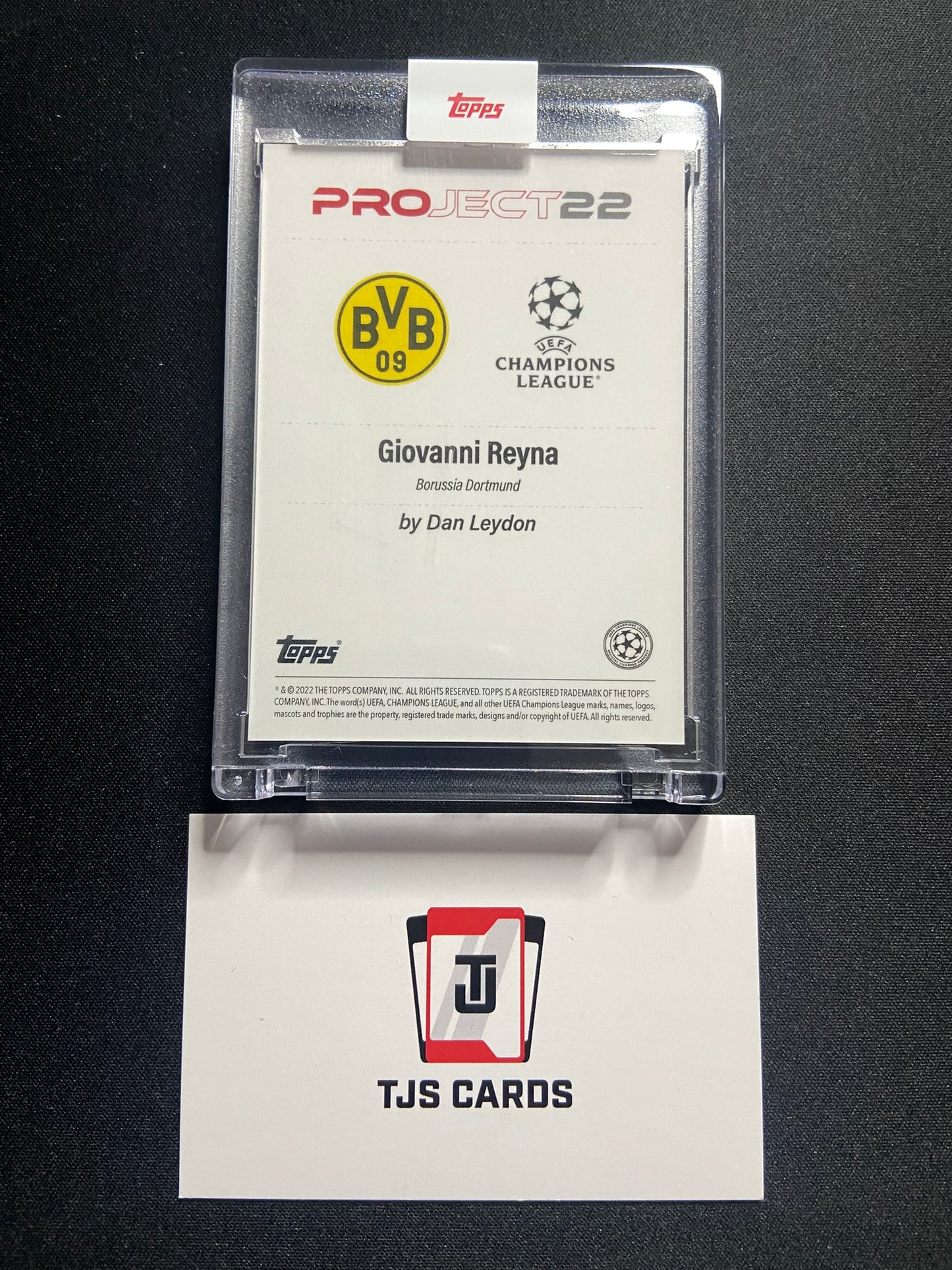 Giovanni Reyna - TOPPS Project 22