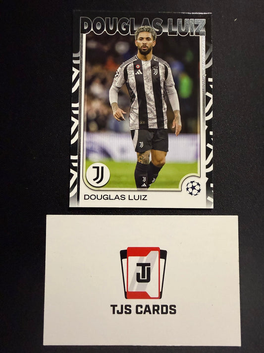 Douglas Luiz - Team Logo Border SSP - TOPPS UCC 2024/25