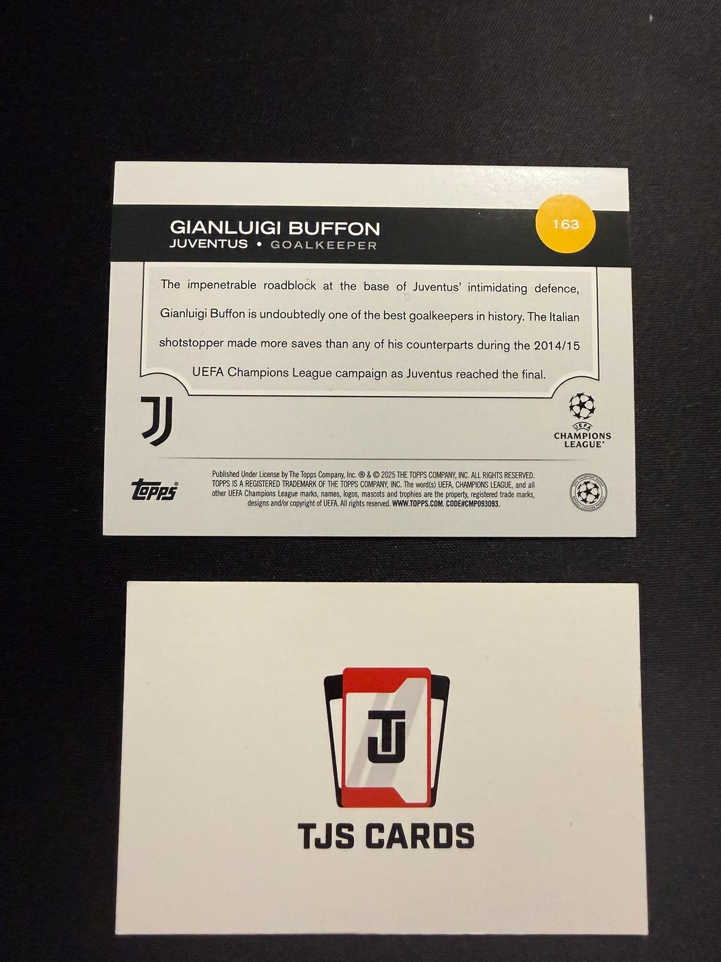 Gianluigi Buffon - Image Variation SP - TOPPS UCC 2024/25