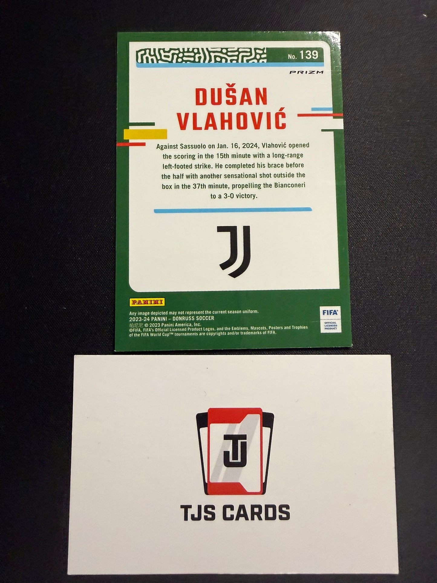 Dusan Vlahovic - Argyle SP - Panini Donruss 2023/24