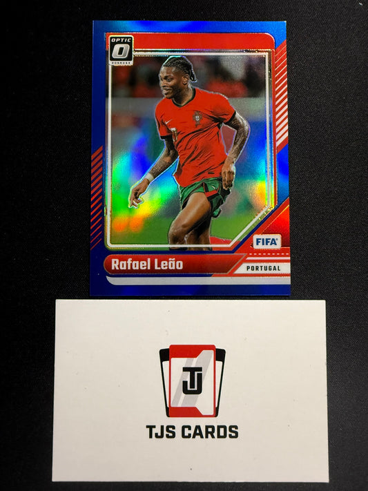 Rafael Leao - Blue Optic /149 - Panini Donruss 2024/25