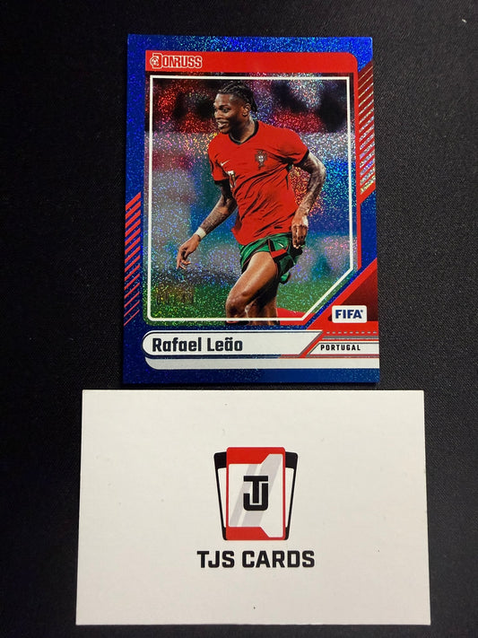 Rafael Leao - Blue /49 - Panini Donruss 2024/25