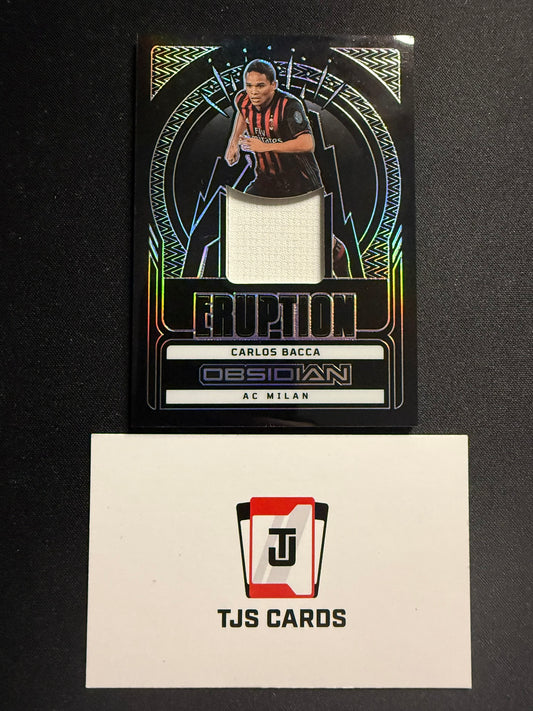 Carlos Bacca - Match-Worn Patch /50 - Panini Obsidian 2022/23