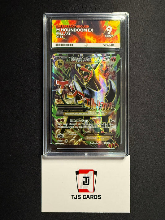 Mega Houndoom ex - ACE 9 - Full Art Breakthrough 154/162 - Pokemon