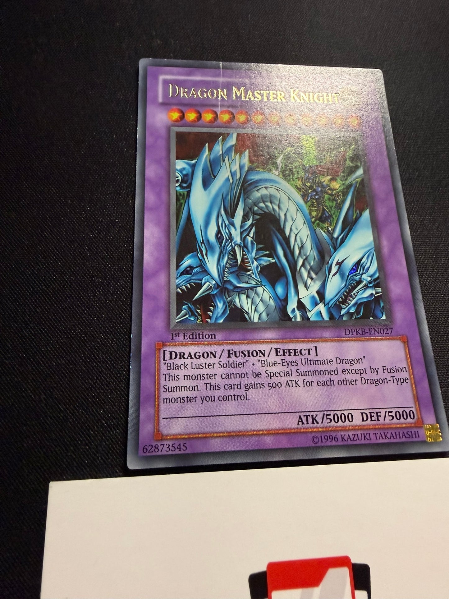 Dragon Master Knight #2 - Ultra Rare 1st Edition DPKB-EN027 - LP - YuGiOh