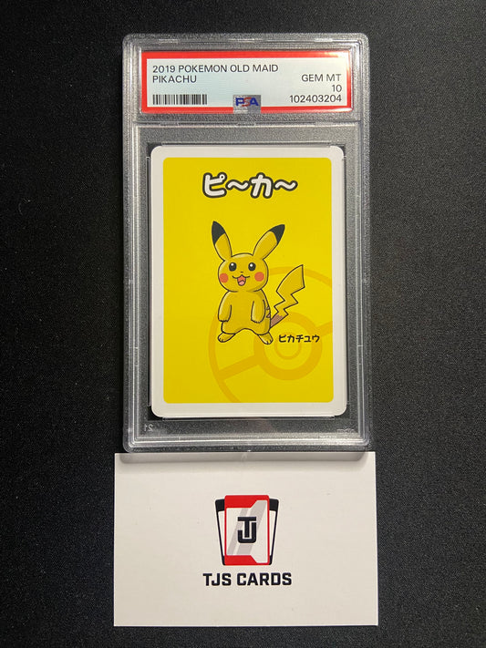 Pikachu - PSA 10 - Old Maid - Pokemon