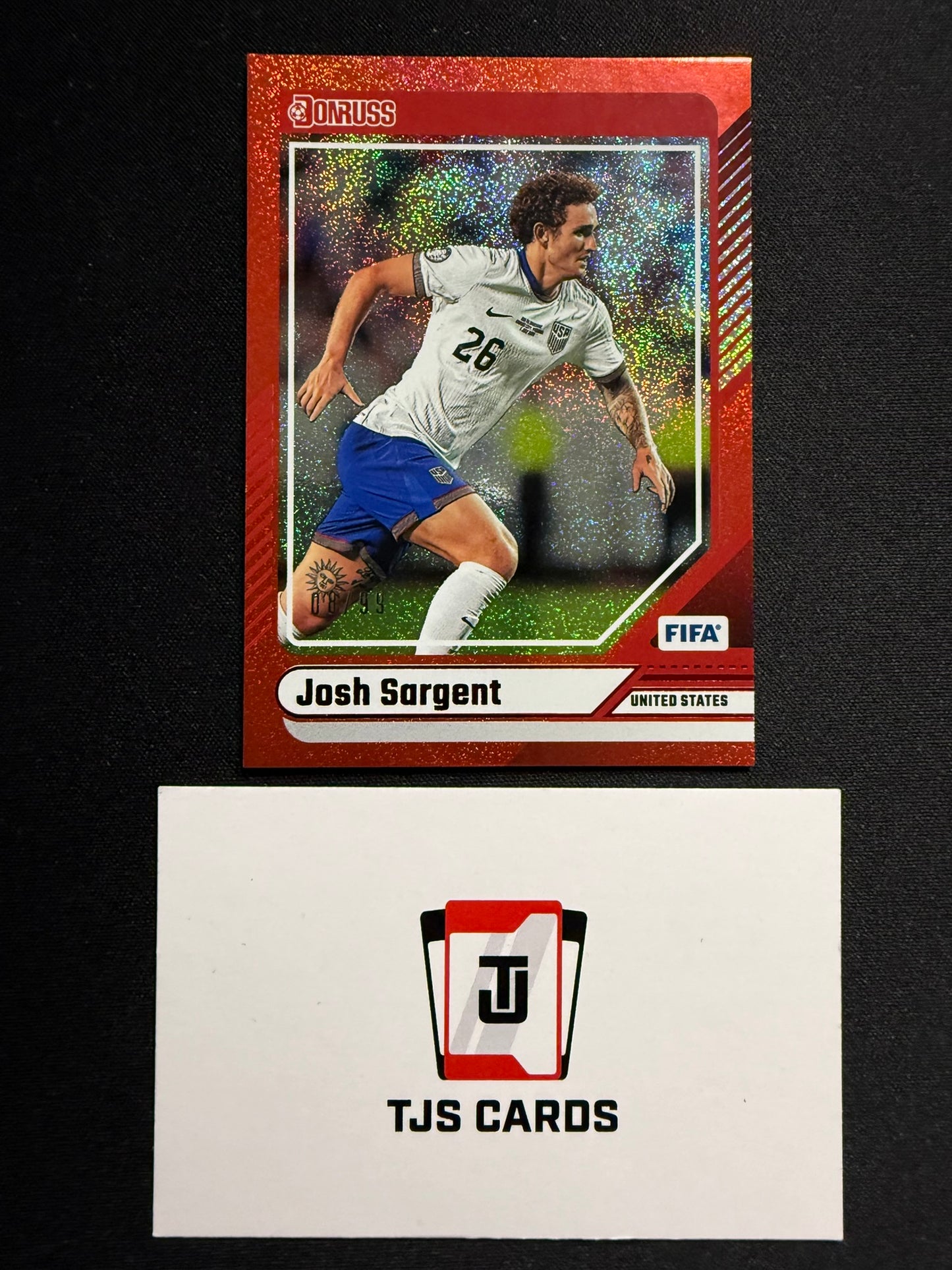 Josh Sargent - Red /99 - Panini Donruss 2024/25