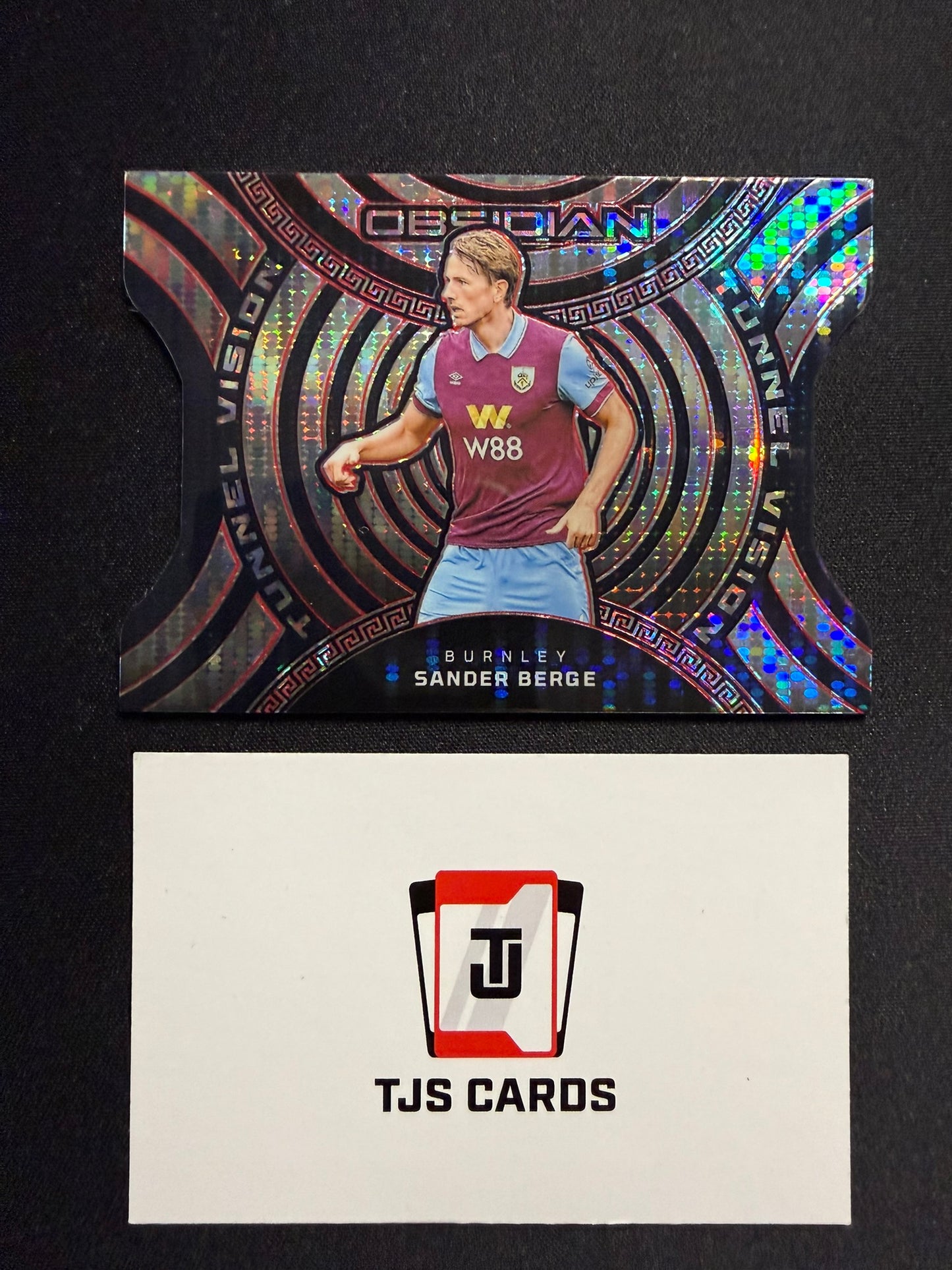 Sander Berge - Tunnel Vision /75 - Panini Obsidian 2023/24