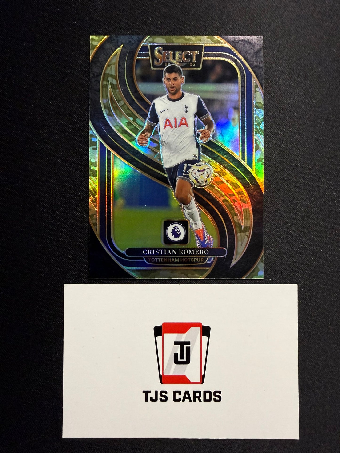 Cristian Romero - Camo /150 - Panini Select Premier League 2024/25