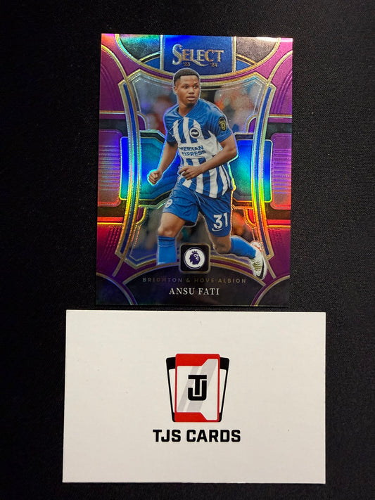 Ansu Fati - Purple /149 - Panini Select Premier League 2023/24