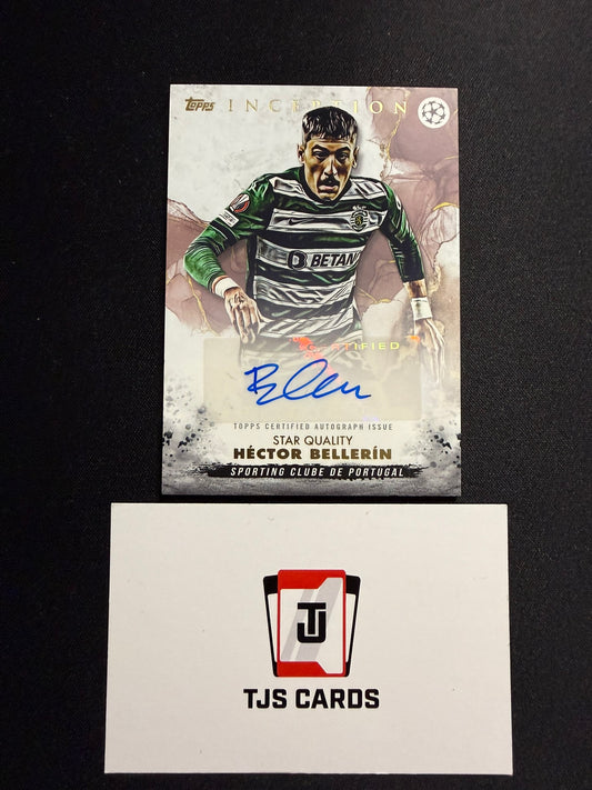 Hector Bellerin - Auto - TOPPS Inception UCC 2022/23