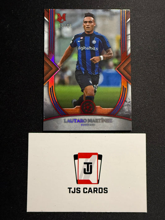 Lautaro Martinez - Ruby /25 - TOPPS Museum UCL 2022/23