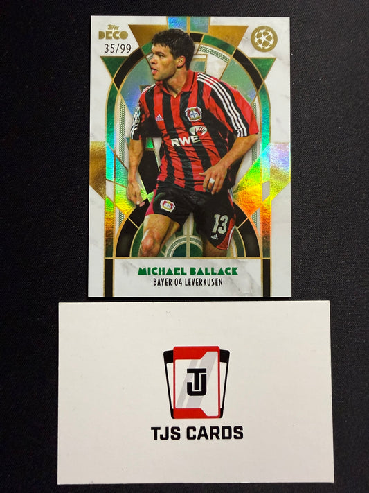 Michael Ballack - Green /99 - TOPPS Deco UCC 2024/25