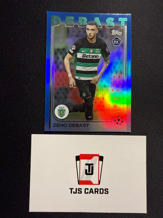 Zeno Debast - Rookie Blue /125 - TOPPS UCC 2024/25