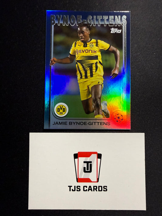 Jamie Bynoe-Gittens - Navy Blue /275 - TOPPS UCC 2024/25