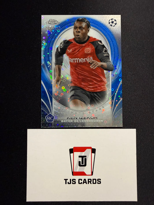 Ken Izekor - Rookie Ultimate Stage Blue /150 - TOPPS UCC 2024/25