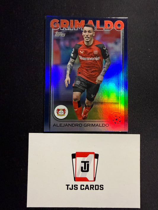 Alejandro Grimaldo - Navy Blue /275 - TOPPS UCC 2024/25