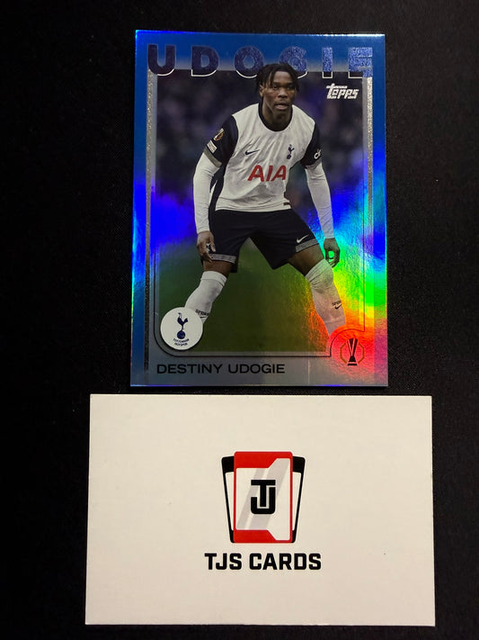 Destiny Udogie - Blue /125 - TOPPS UCC 2024/25