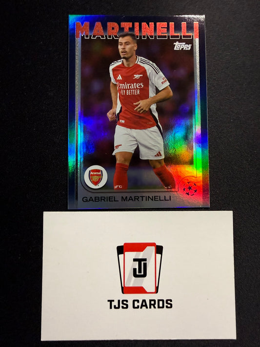 Gabriel Martinelli - Navy Blue /275 - TOPPS UCC 2024/25