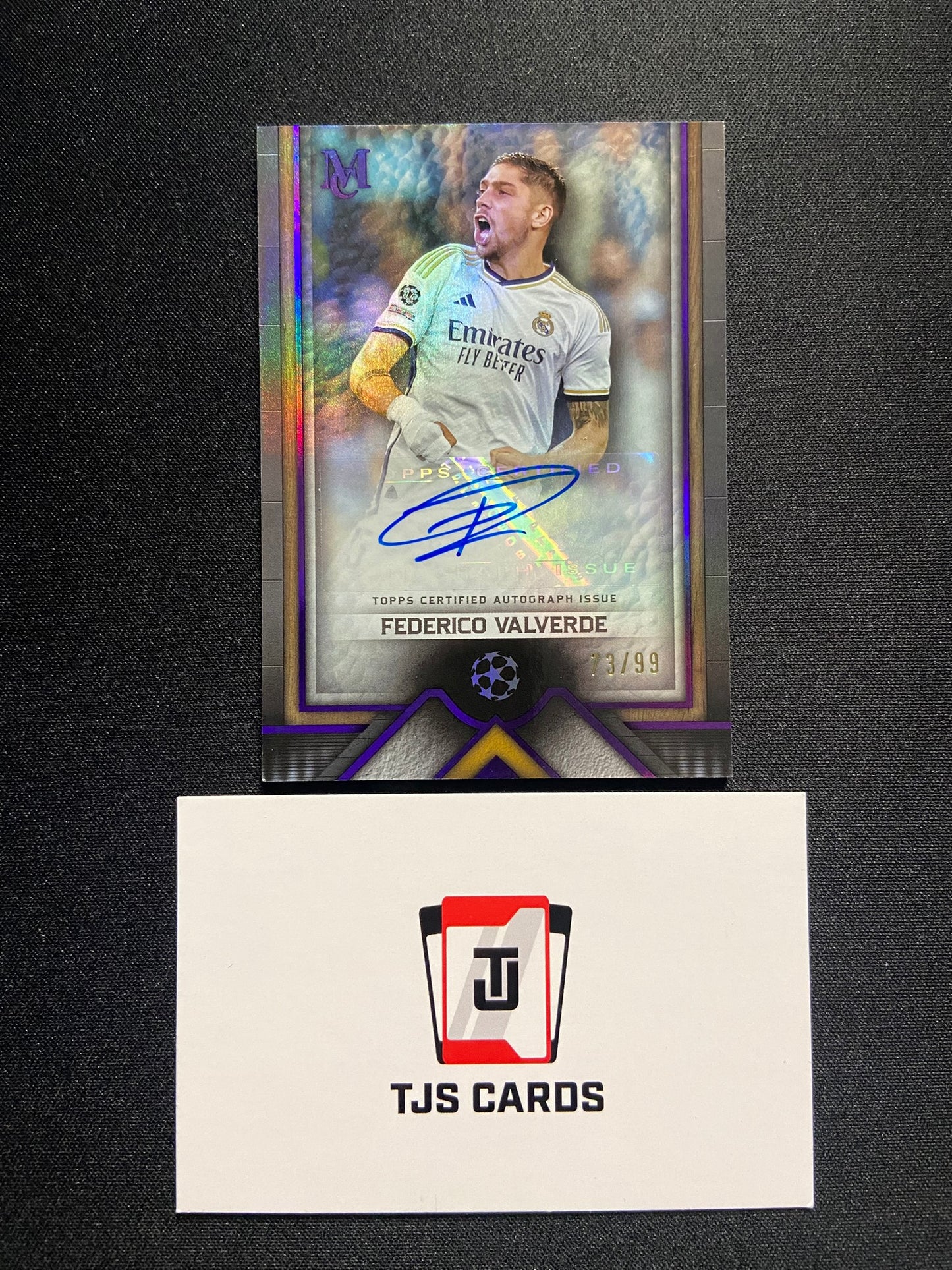 Federico Valverde - Auto /99 - TOPPS Museum UCL 2023/24