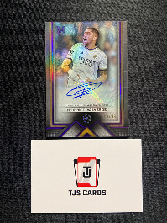 Federico Valverde - Auto /99 - TOPPS Museum UCL 2023/24