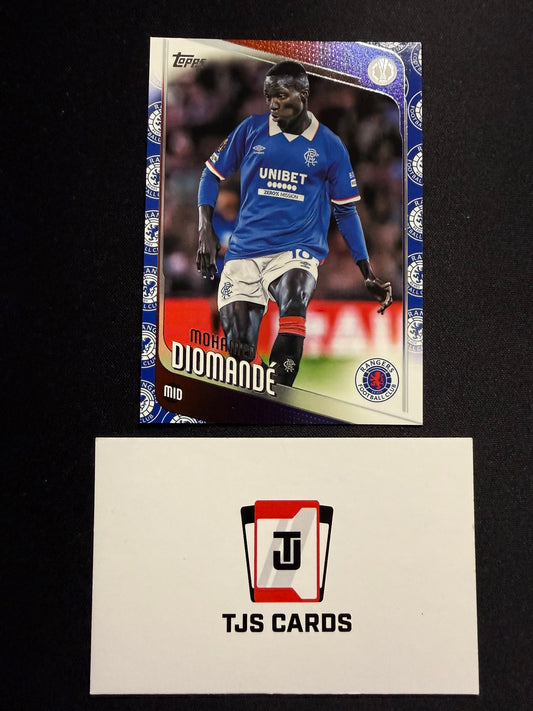 Mohamed Diomande - Team Logo Borders SSP - TOPPS UCC 2025/26