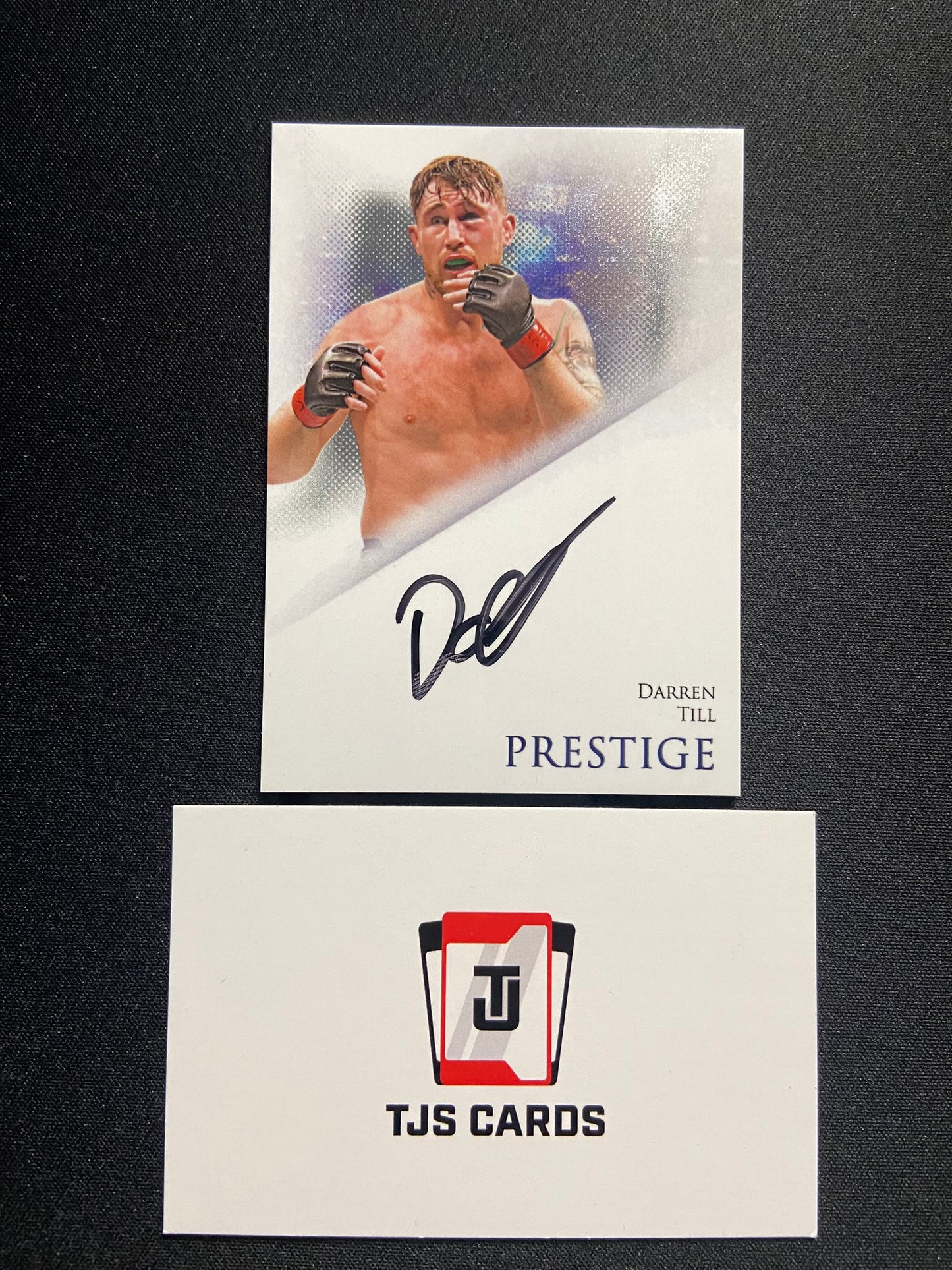 Darren Till - On-Card Auto /4 - Futera Best Of British 2024/25