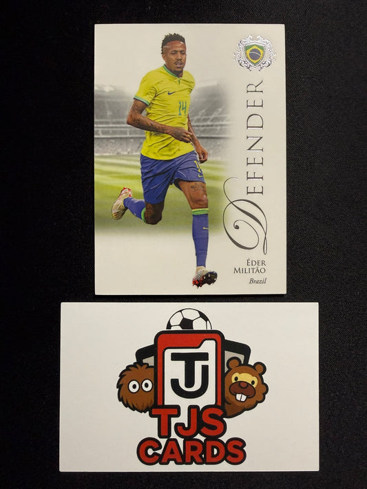 Eder Militao - Silver /69 - Futera Unique 2023