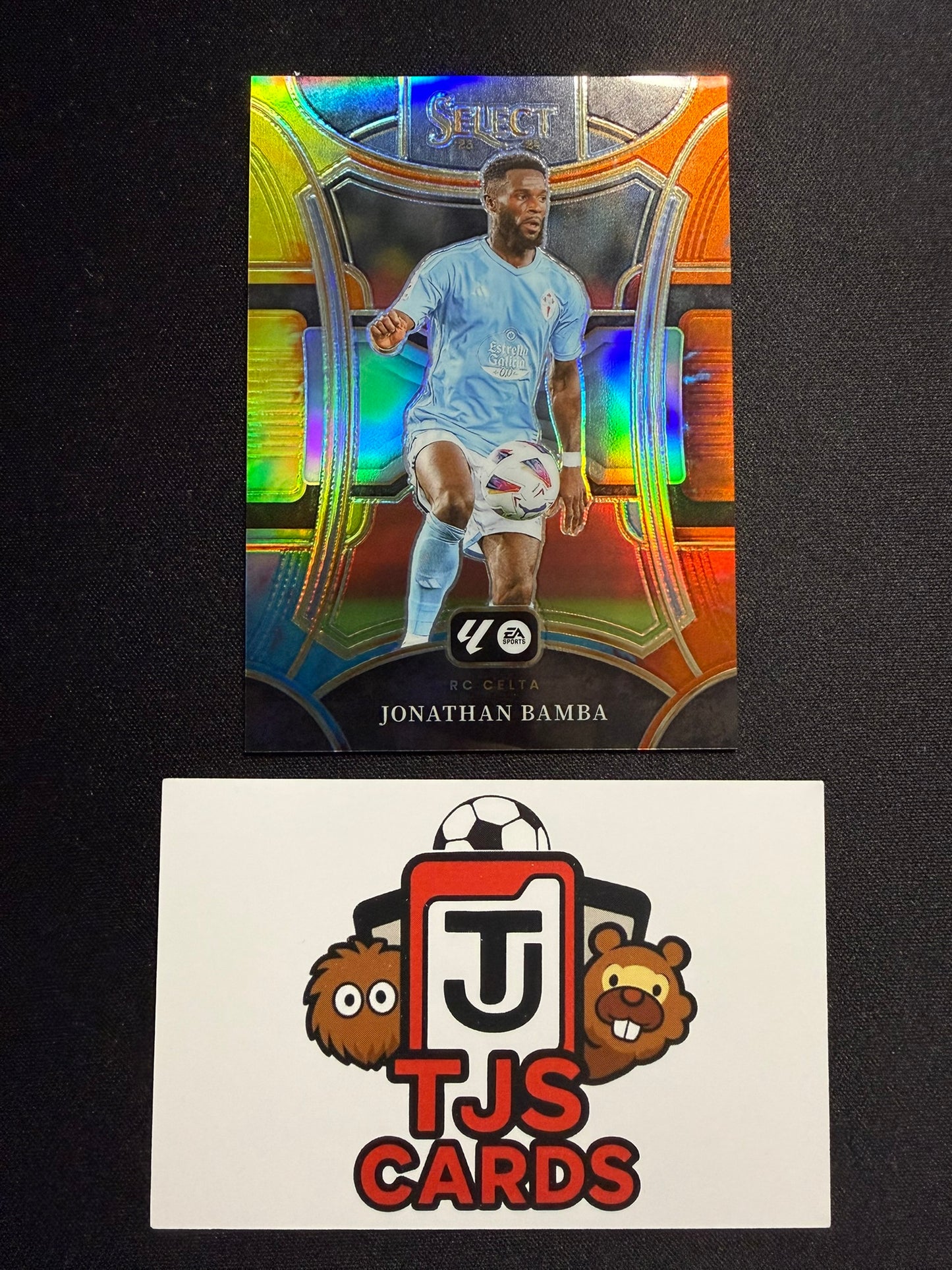 Jonathan Bamba - Tie-Dye /30 - Panini Select La Liga 2023/24