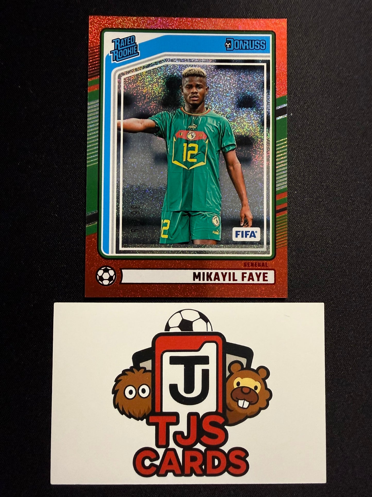 Mikayil Faye - Rated Rookie Red /99 - Panini Donruss 2024/25